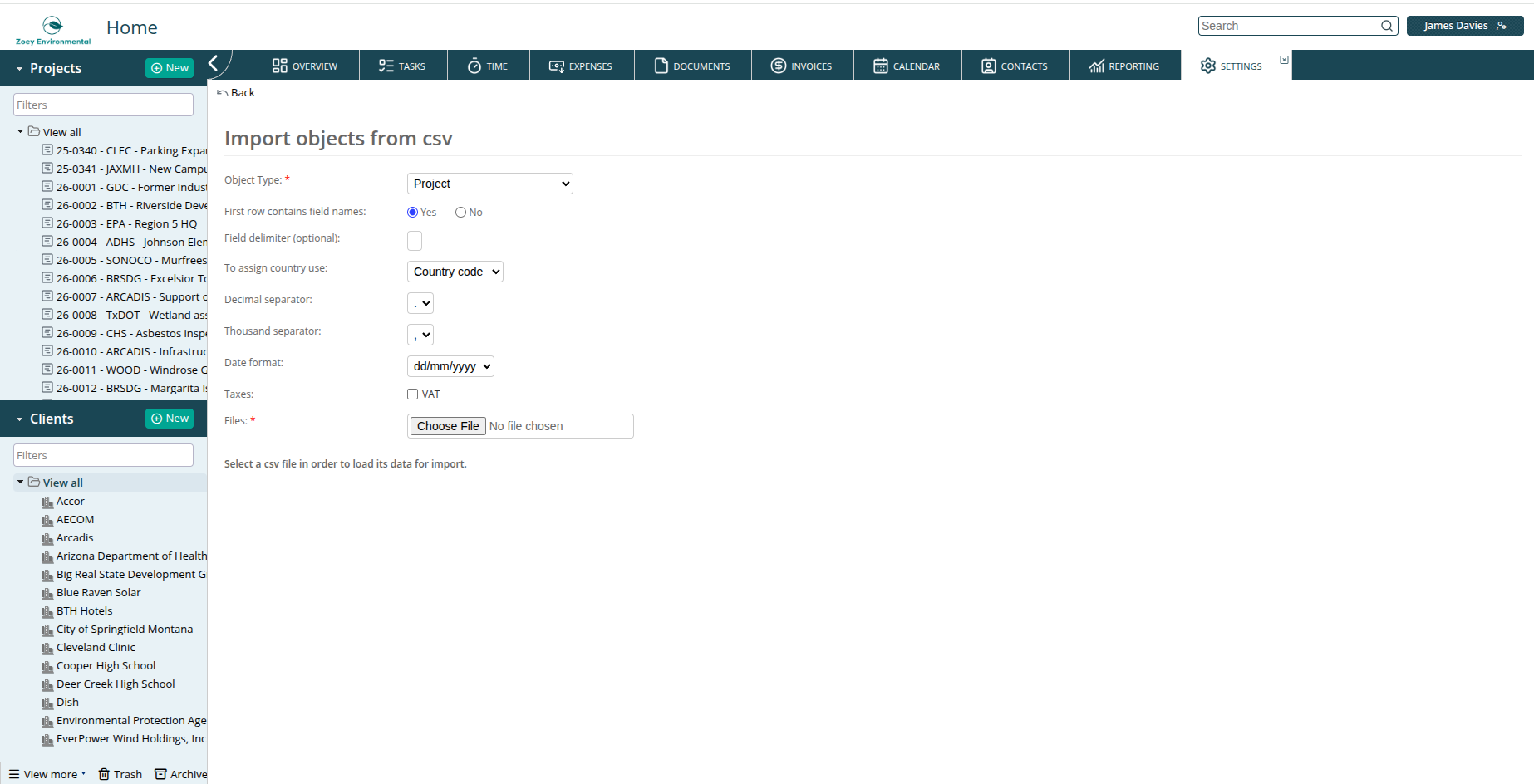Import tool